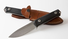 Фото Нож LionSteel B41 Bushcraft, сталь Sleipner, рукоять G10, черный