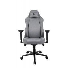 Компьютерное кресло (для геймеров) Arozzi Primo Woven Fabric - Grey - Black logo (PRIMO-WF-GYBK)