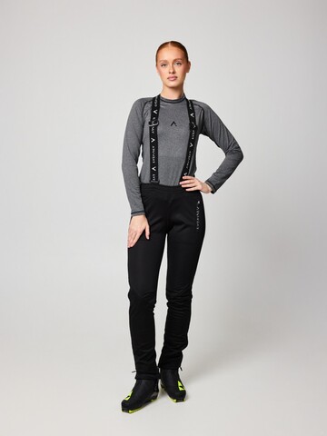 Женские лыжные брюки-самосбросы Arswear Softshell Race черные