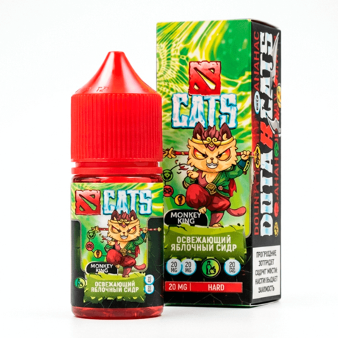 Жидкость DOTA CATS Salt 2% STRONG 30 ml - Освежающий яблочный cидр