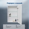 Aquanet 353775 Зеркальный шкаф Оптима (Optima) 50х80 LED антипар (353775)