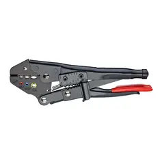 Клещи зажимные для опрессовки, чернёные, 215 мм Knipex 97 00 215 A