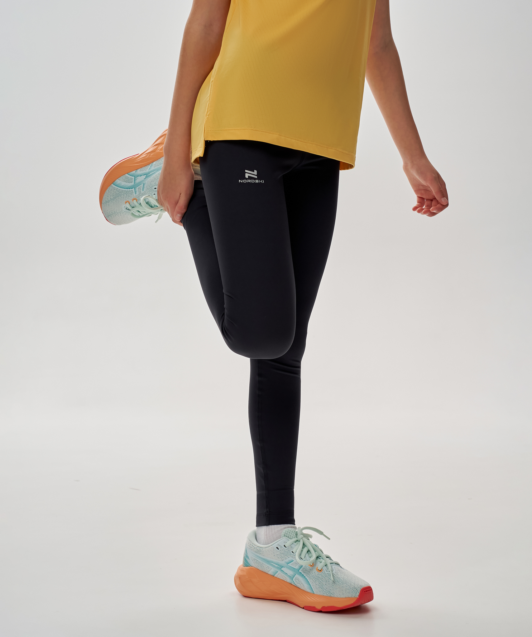 Детские лосины для бега Nordski Jr Run 2.0 black - 3