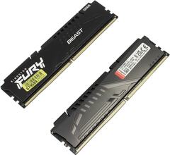 Модуль памяти Kingston Fury Beast <KF552C40BBK2/16> DDR5 DIMM 16Gb KIT 2*8Gb <PC5-41600>