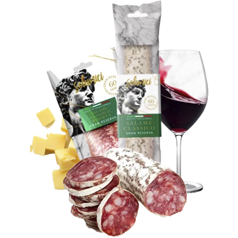 Solemici Салями Классико Резерва сервировочная нарезка/Salame Classico Reserva/, 70г