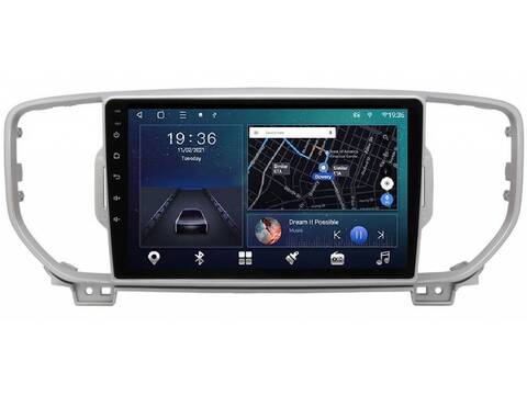 Магнитола для Kia Sportage (2016-2018) Android 11 3/32GB QLED DSP 4G модель СB-2043TS18