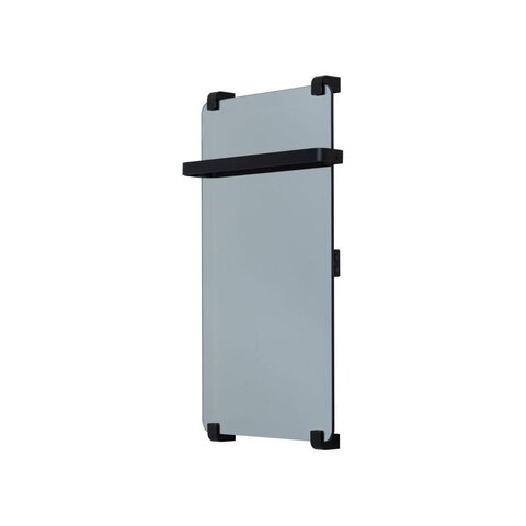 Allen Brau Infinity 305018 Полотенцесушитель электрический с рейлингом и креплением, цвет: чёрный