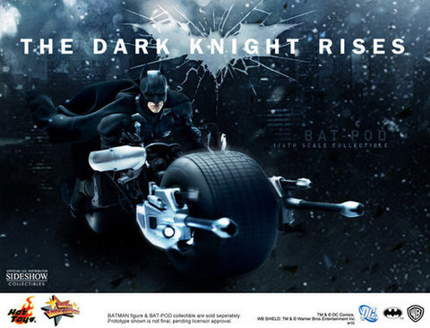 Машина Бэтмена Бэт Под из фильма Темный рыцарь Hot Toys 1/6