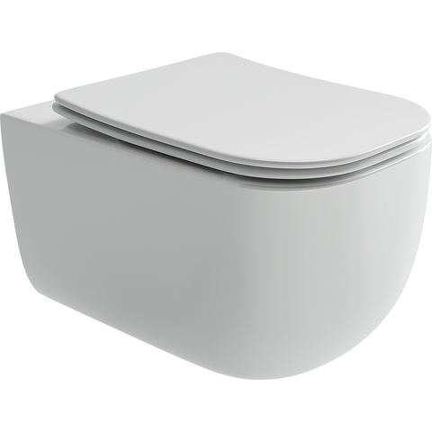 Ceramica Nova Noel CN3013 Унитаз подвесной, цвет: белый