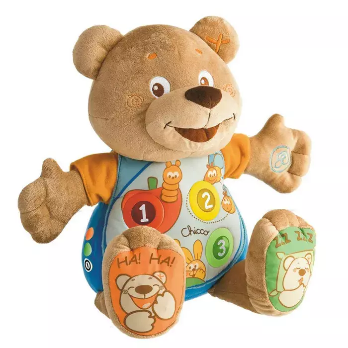 Chicco развивающая игрушка Говорящий мишка Тедди