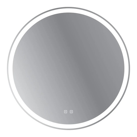 BelBagno SPC-RNG-700-LED-TCH-SND Зеркало со встроенной подсветкой и голосовым управлением, цвет: белый