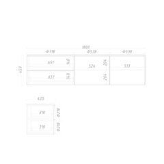 Тумба подвесная ML 079L