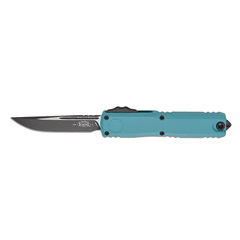 Фото Автоматический нож Microtech Ultratech Gen IV S/E, сталь M390MK, рукоять алюминий, бирюзовый/черный