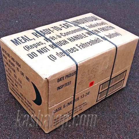 Американский сухой паёк (MRE) - Meal, Ready-to-Eat, коробка В
