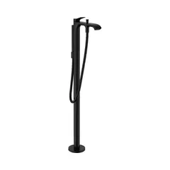 Смеситель для ванны, напольный, черный Hansgrohe Vivenis 75445670