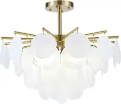 Люстра на штанге Mirastyle CF-5557/750 Brass