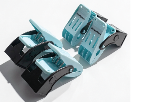 Shine Systems Carpet Clips - комплект пластиковых зажимов для ковров, 4 шт