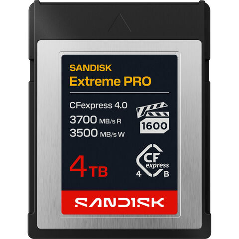 Карта памяти SanDisk 4TB Extreme PRO CFexpress 4.0 B 3500/3100MB/s VPG-800