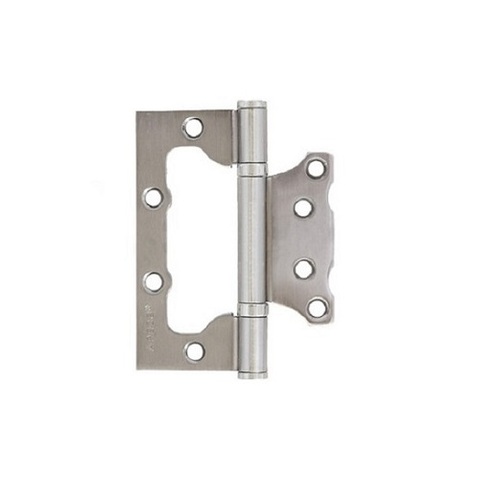 Петля дверная накладная APECS 100х75х2,5-B2 Steel CRM мат.хром (1 шт)