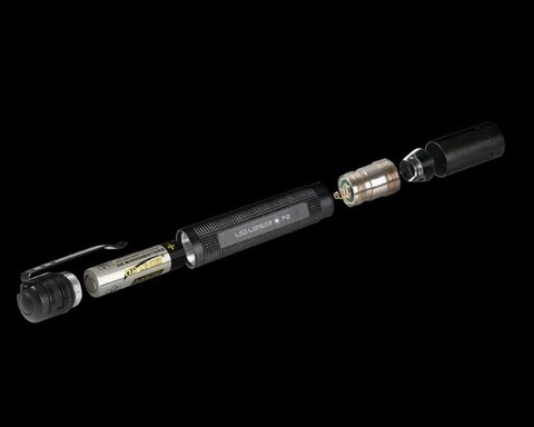 Фонарь ручной Led Lenser P2 AFS, чёрный, 25 lm, AAA x 1 шт. (8402-А)