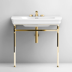 ArtCeram Civitas CIA004 73 ORO Металическая структура для раковины фото