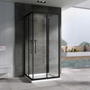 Abber Schwarzer Diamant AG02080BH-S80B Душевой уголок, 80x80x195, цвет: чёрный