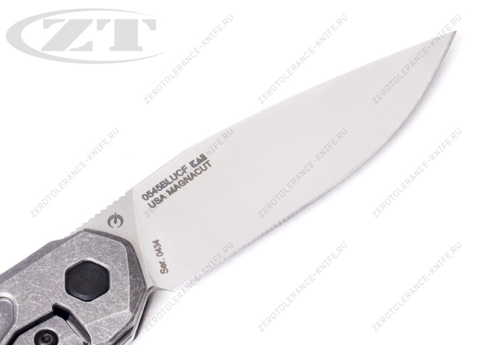 Нож Zero Tolerance 0545BLUCF Magnacut - фотография 
