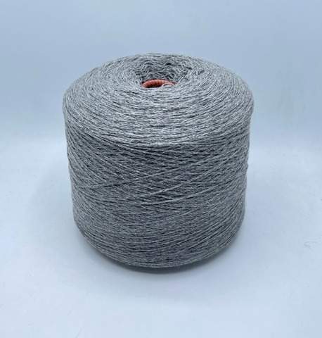 Pecci Filati (пр.Италия), art- Tenero, 375м(смотка в 2 нити)/100гр, 45% Альпака, 40% Шерсть, 15% Полиамид ,цвет -Серый меланж 803(22), арт-30840