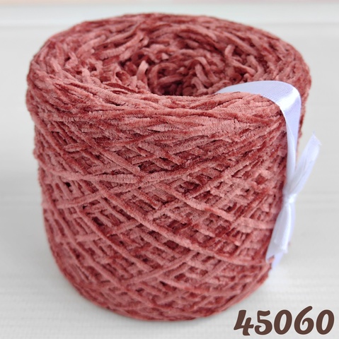 Велюр бобинный 450м/100гр (3мм) 45060, Глина
