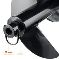ЗУБР d 300 мм, грунт, шнек для мотобуров (7051-30)