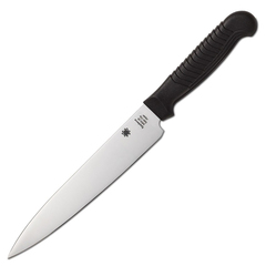 Фото Нож кухонный универсальный Spyderco Utility Knife K04PBK, сталь MBS-26 Plain 16.5 см, рукоять полипропилен, чёрный