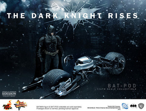 Машина Бэтмена Бэт Под из фильма Темный рыцарь Hot Toys 1/6