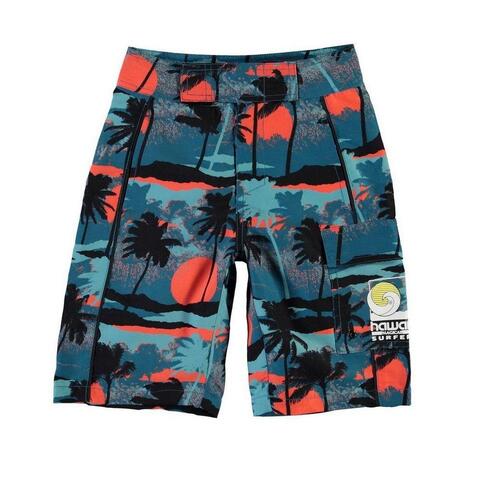 Шорты Molo Natan Palm Trees Blue