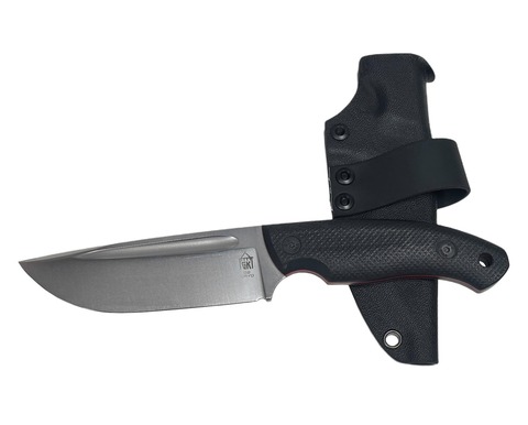 Нож Райбек №1, сталь D2, рукоять G10 Black, Град Горький