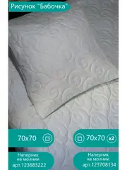 Наматрасник 90*200 см на резинке, толстый