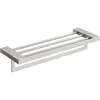 Boheme 10737-NB Полка для полотенец Qubic Nickel Brush