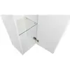 BelBagno KRAFT-1600-1A-SC-BO Шкаф подвесной с фрезер. ручк. с торца фасада с одной распашн. дверцей доводч.,с 2 пол-ми, универ.,330x300x1600,Bianco Opaco