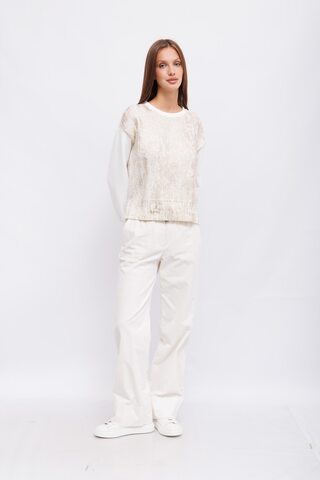 Marc Cain Sports Свитшот с металлизированным накатом