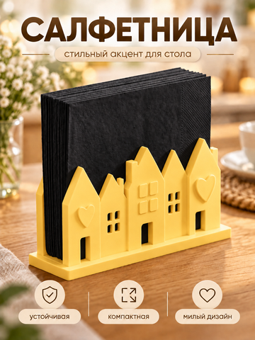 FOR YOU Салфетница маленькие домики