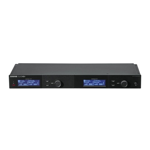 Цифровой четырёхканальный приёмник SLXD4Q+ Shure SLXD4Q+E=-G65