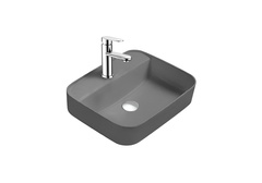 Aquatek Вега AQ5506-MG Раковина накладная 50x39.5, цвет: серый фото