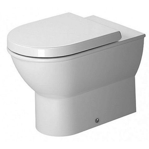 Duravit Darling 2139090000 Унитаз напольный пристенный вариант, с вертикальным смывом, включая крепление, сток горизонтальный, 370x570мм