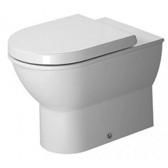 Duravit Darling 2139090000 Унитаз напольный пристенный вариант, с вертикальным смывом, включая крепление, сток горизонтальный, 370x570мм фото