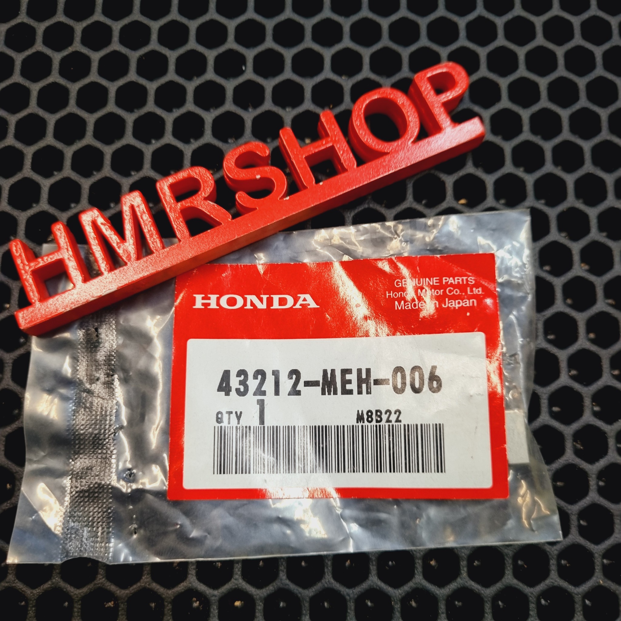 Honda Пластина колодок ручника 43212-MEH-006