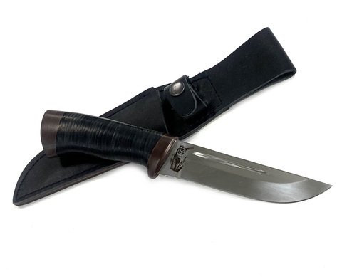 Нож Риф, сталь 95х18, кожа, текстолит