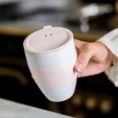 Термокружка aroma to go, organic, 400 мл, серая