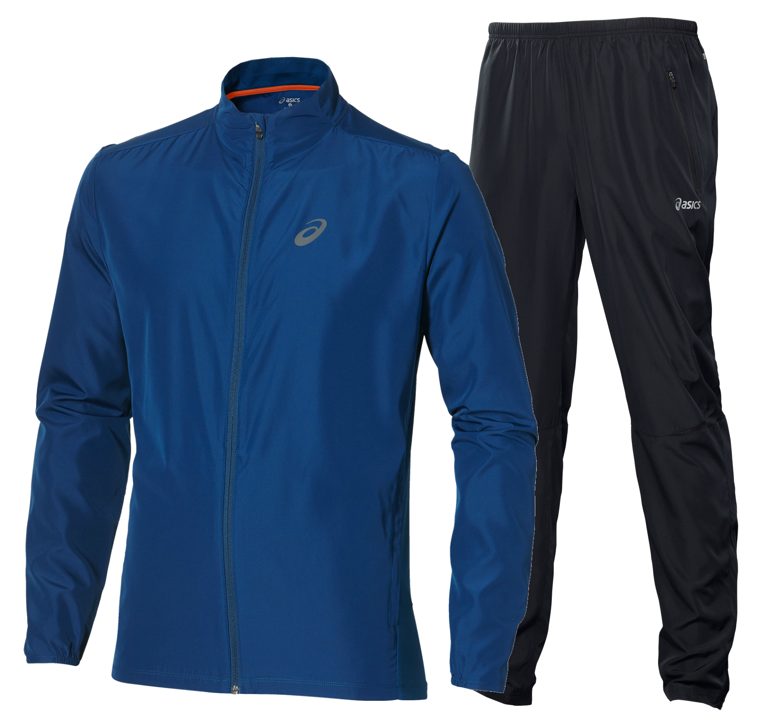 ASICS RUNNING WOVEN мужской костюм для бега синий - 8