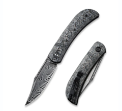 Фото Складной нож CIVIVI Appalachian Drifter, сталь Damascus, Gray G10