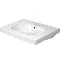 Duravit D-Code 3426500602 Раковина для мебели,с перел., Без отв. под смес., 650x480мм, цвет: Белый фото