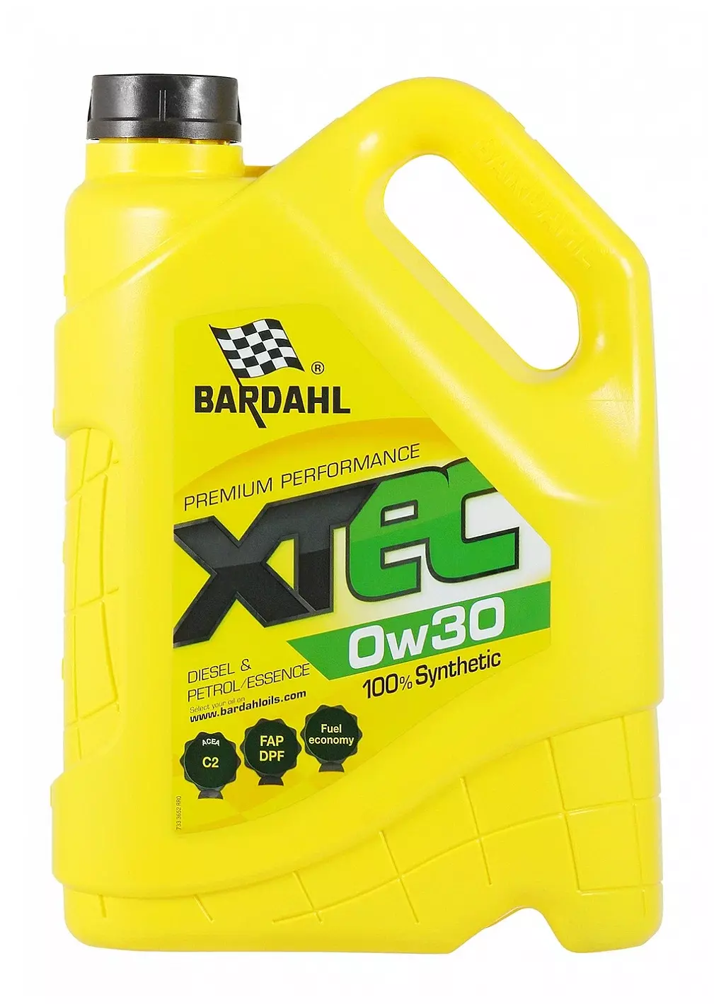 Масло моторное Bardahl XTEC 0W-30 F C2 FORD синтетическое 5 л